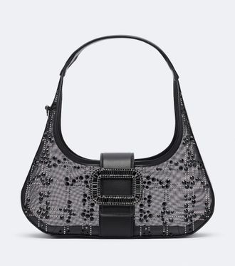 Roger Vivier Pilgrim Mini embellished top-handle bag