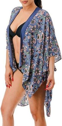 MARCUS ADLER Floral Topper in Blue at Nordstrom Rack