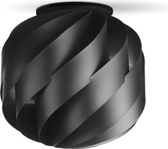 Linea Zero Plaf&oacute;n Negro Cm. 25x24h