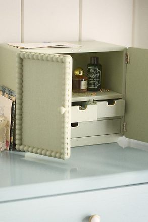 Anthropologie Pippa Wood Jewelry Cabinet