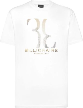 Billionaire Boys Club T-Shirt Ronde Hals Logo - Heren - T-shirts - Wit - M - Katoen - Tops
