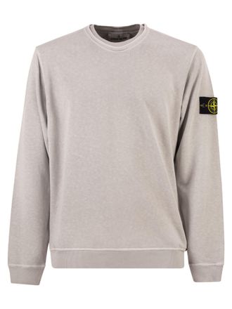 Stone Island Sweatshirt mit normaler Passform und Rundhalsausschnitt von Stone Island