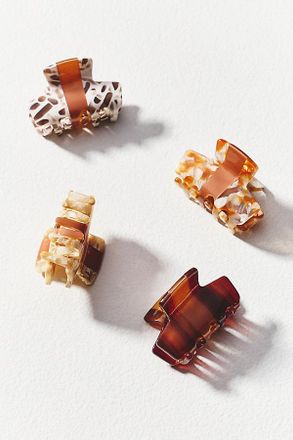 Anthropologie Mini Claw Clips, Set of 4