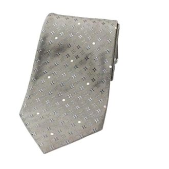 Louis Vuitton Cravatta Pre-owned - - Pre-owned - Uomo - Grigio - ONE SIZE