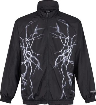 Phobia Archive Lightning Tracksuit Jacket - Heren - Trainingsjackets - Zwart - XL - Polyester - Fitness