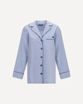 Dolce & Gabbana Embroidered cotton-blend Shirt Female 42