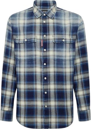 Dsquared2 Hombre, Camisas, Multicolor, Talla: L
