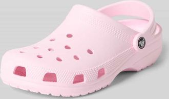 Crocs Clogs mit Label-Detail in Hellrosa, Gr&ouml;&szlig;e 36/37