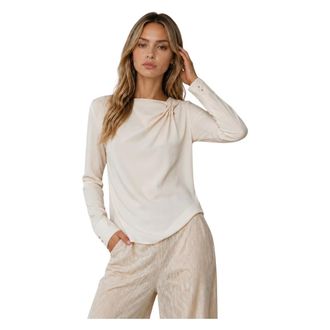 Kocca Donna, Camicette, Beige, XL, new