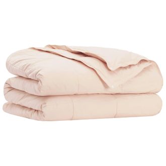 vidaXL Edred&oacute;n Beige 135 X 200 Cm Fibra De Kapok Vidaxl