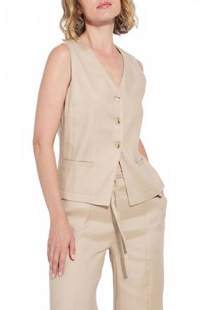 Lyss&eacute; Nixie Linen Gilet
