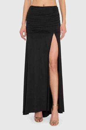 Amanda Uprichard Womens Leo Skirt In Black
