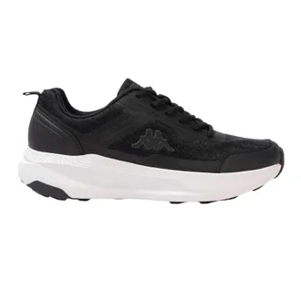 Kappa Lage sneakers voor heren met Ripa-logo (Zwart, Wit)