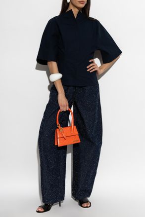 Jacquemus Top Moisson, Womens, Navy Blue