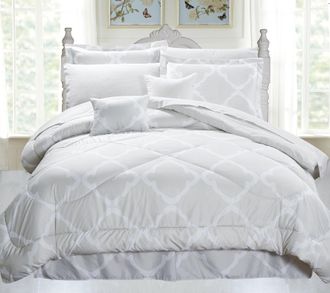 Kathy Ireland 10 Piece Bed in a Bag Comforter Set