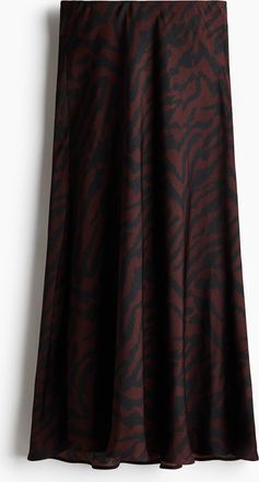 H&M Maxi slip skirt - Brown