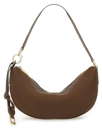 Ferragamo Hobo S Shoulder Bag - Brown