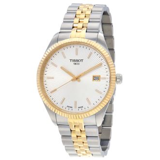 Tissot Ballade Quartz Silver Dial Mens Watch T1564102203100