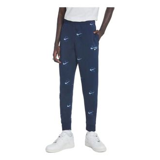 Nike NSW All-Over Print Club Fleece Joggers Blue DV9611-451