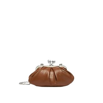 Max Mara Dames, Tassen, Bruin, Maat: ONE Size Leer