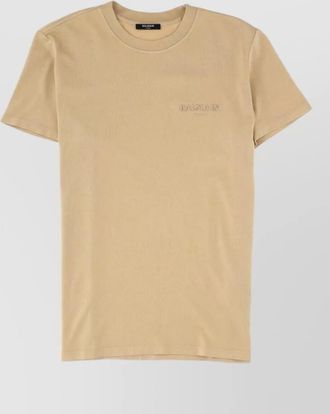 Balmain cotton logo t-shirt
