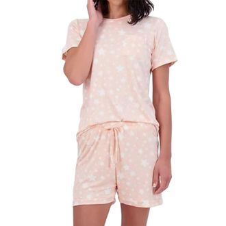 Generic Womens WomenS Pyjama Sets Short Sleeve, Loungewear Sets, Ladies Pyjamas Shorts Set Pjs For Women Soft Pyjamas Bridesmaid Short Pyjama Set Family Match