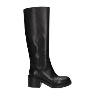 Lina Locchi Iw520 Heeled Laarzen - Dames - Schoenen - Zwart - Maat: 36 EU Leer