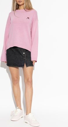 Iro Isya Denim Skirt, Womens, Black
