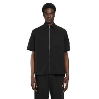 Givenchy Couture Seam Zip-Up Shirt