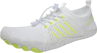 Generic Running Shoes Mens Sneakers for Men Mens Sports Shoes, Fashionable Color-Blocked Couple Style, Quick-Drying White