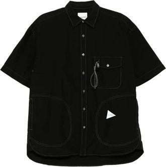And Wander Camicia Cordura - Nero