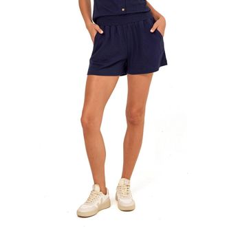 Threads 4 Thought Gwyneth Smocked Pull-On Shorts in Stargazer at Nordstrom, Size Xx-Large