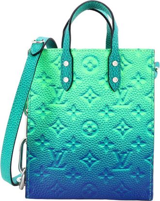 Louis Vuitton Sac Plat Bag Taurillon Illusion Xs (Authentic Pre-Loved)