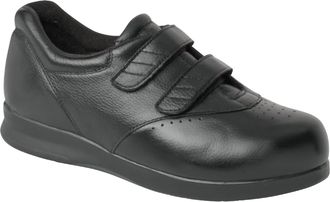 Drew Womens Paradise Ii Walking Shoes In Black Calf