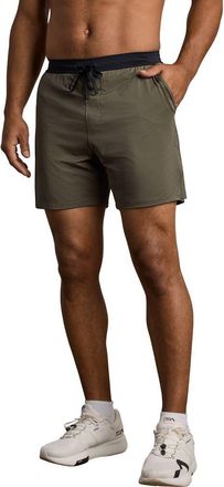 Rhone Endure 6-Inch Lined Training Shorts in Lichen Green at Nordstrom, Size Xx-Large