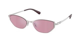 Coach HC7196D CFU22 Asian Fit 900587 Womens Sunglasses Silver Size 54