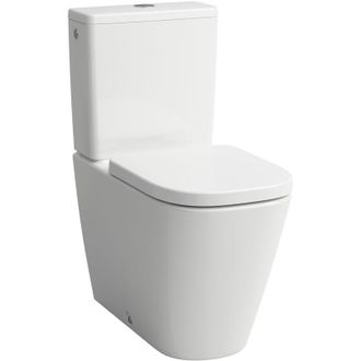 Laufen Laufen - Meda Wc Combinado De Pie, Sin Borde, Cisterna Silenciosa