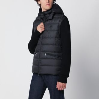 Moncler Gilet imbottito Treompan nero in poliestere