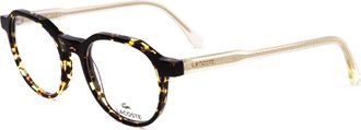 Lacoste Unisex 49mm Havana Opticals