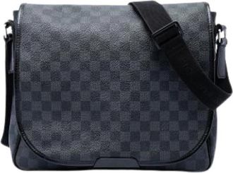 Louis Vuitton Tweedehands Canvas Louis Vuitton tassen - Dames - Vintage Schoudertas - Grijs - ONE Size - Vintage