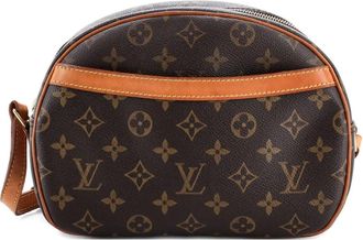 Louis Vuitton Blois Handbag Monogram Canvas crossbody bag - Bruin