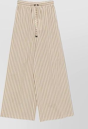 Max Mara silk wide-leg trousers