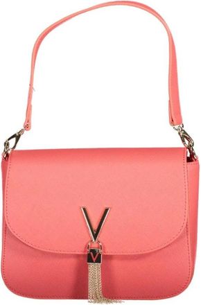 Valentino Schoudertas met Kwastdetail - Dames - Handtassen - Roze - ONE Size - Tassen