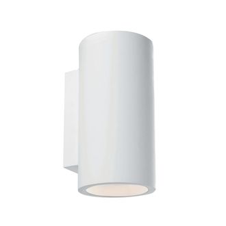 Luce-Ambiente-Design Aplique de yeso blanco pintable 24 cm