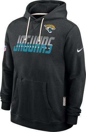 Nike Jacksonville Jaguars Sideline Standard Issue Nike Mens Dri-FIT NFL Pullover Hoodie in Black | 03AZ00A9N-SX8