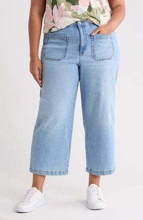 Sanctuary Supernova Crop Jeans in Maverick Blue at Nordstrom Rack, Size 16W