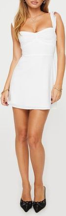 Princess Polly Landon Minidress in White at Nordstrom, Size 10