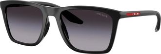 Prada 0PS B08S - unisex - Zonnebrillen - Zwart - 56 MM - Accessoires