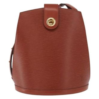 Louis Vuitton Pre-owned Bucket Bags, female, Brown, Size: ONE SIZE Pre-owned Cluny shoulder bag