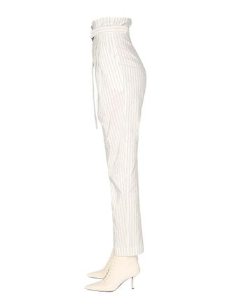 Philosophy di Lorenzo Serafini High-Waist Taffeta Trousers - White